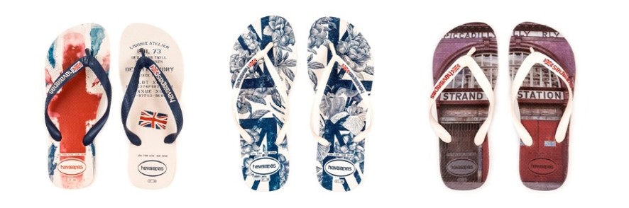 Havaianas by Pepe Jeans London collage